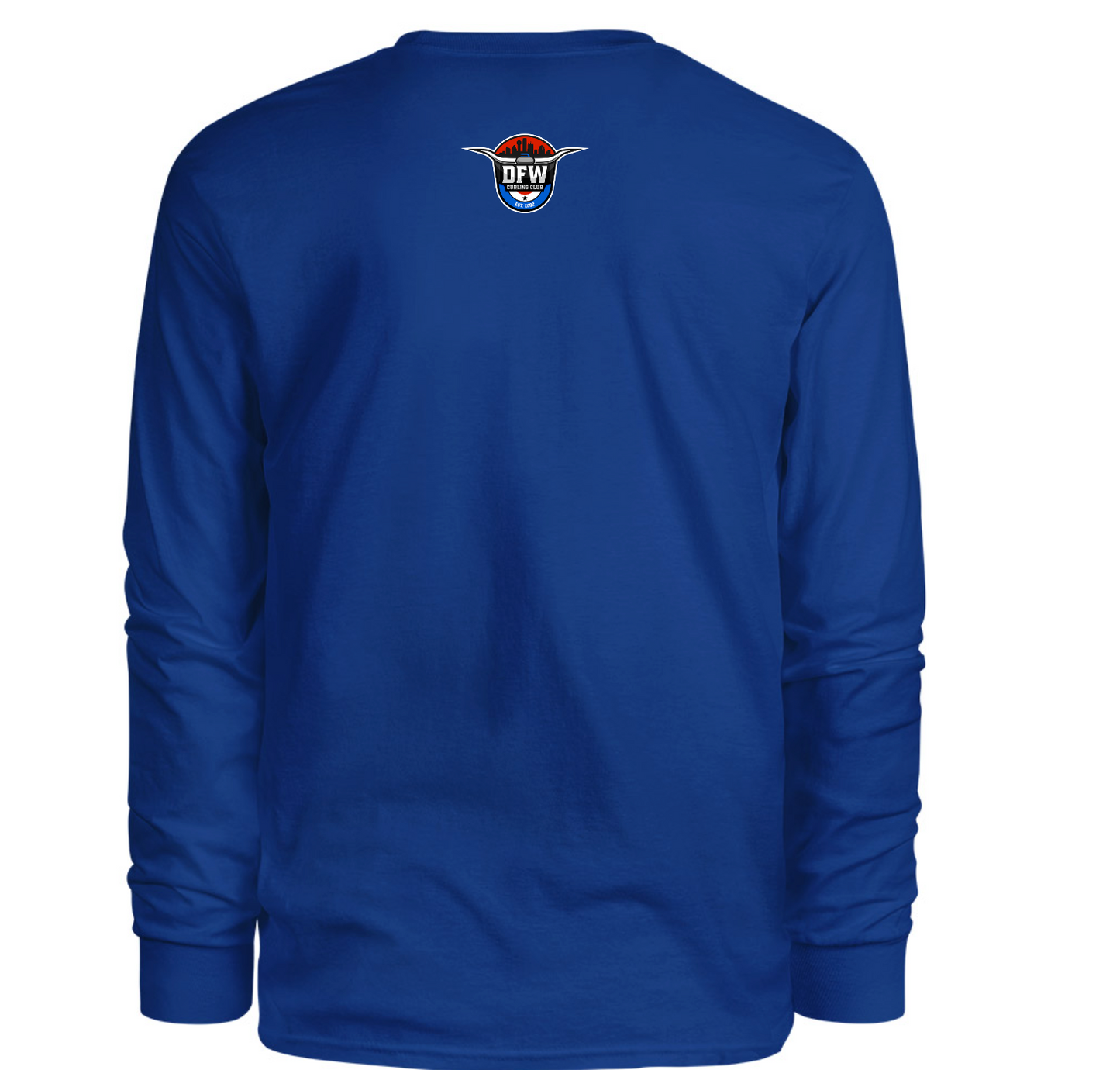 DFW Curling Club Logo Long Sleeve Shirt