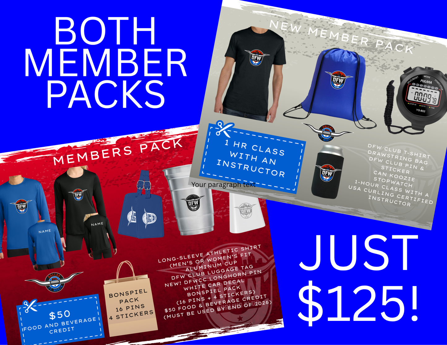 COMBO MEMBER PACKS!