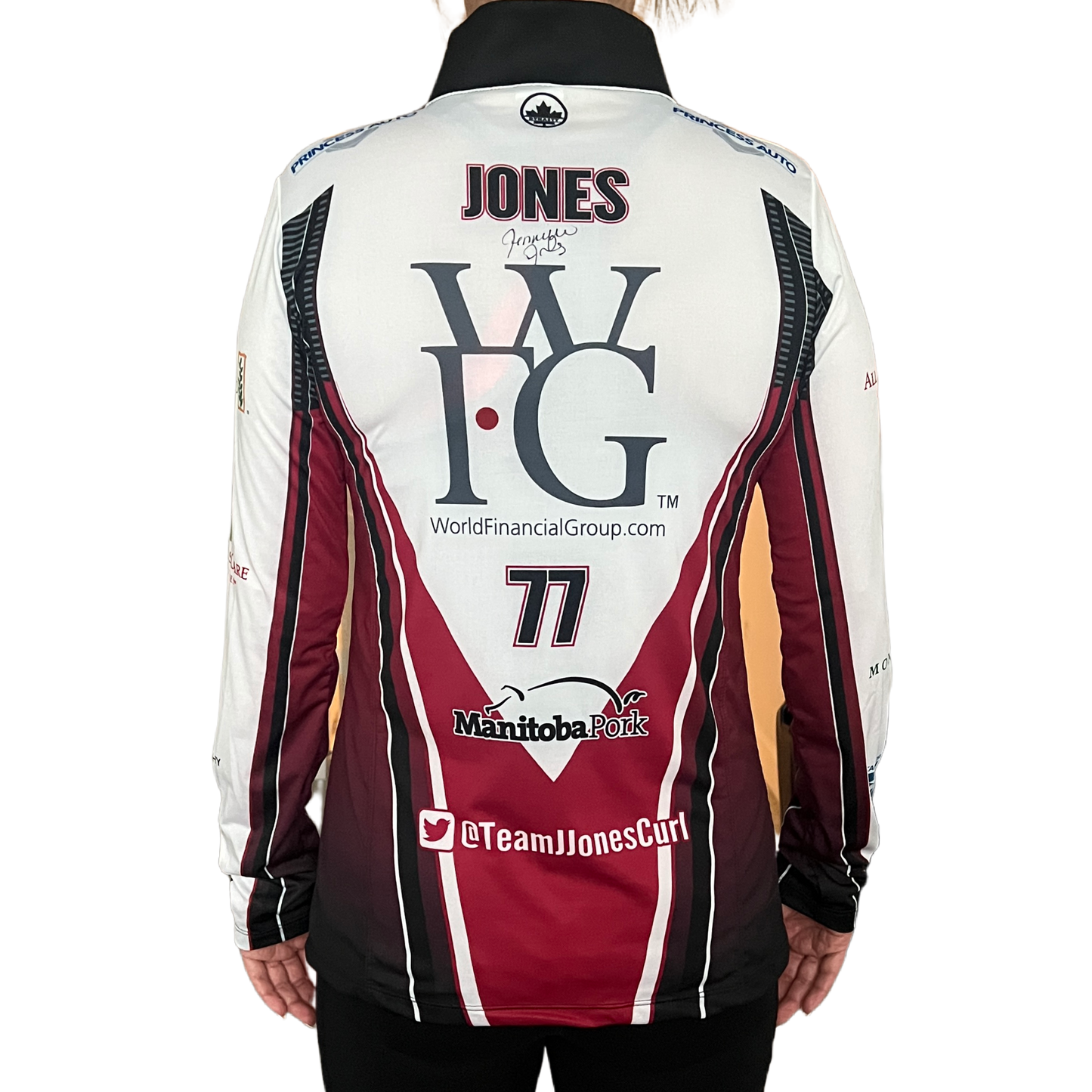 Jennifer Jones Autographed Jersey