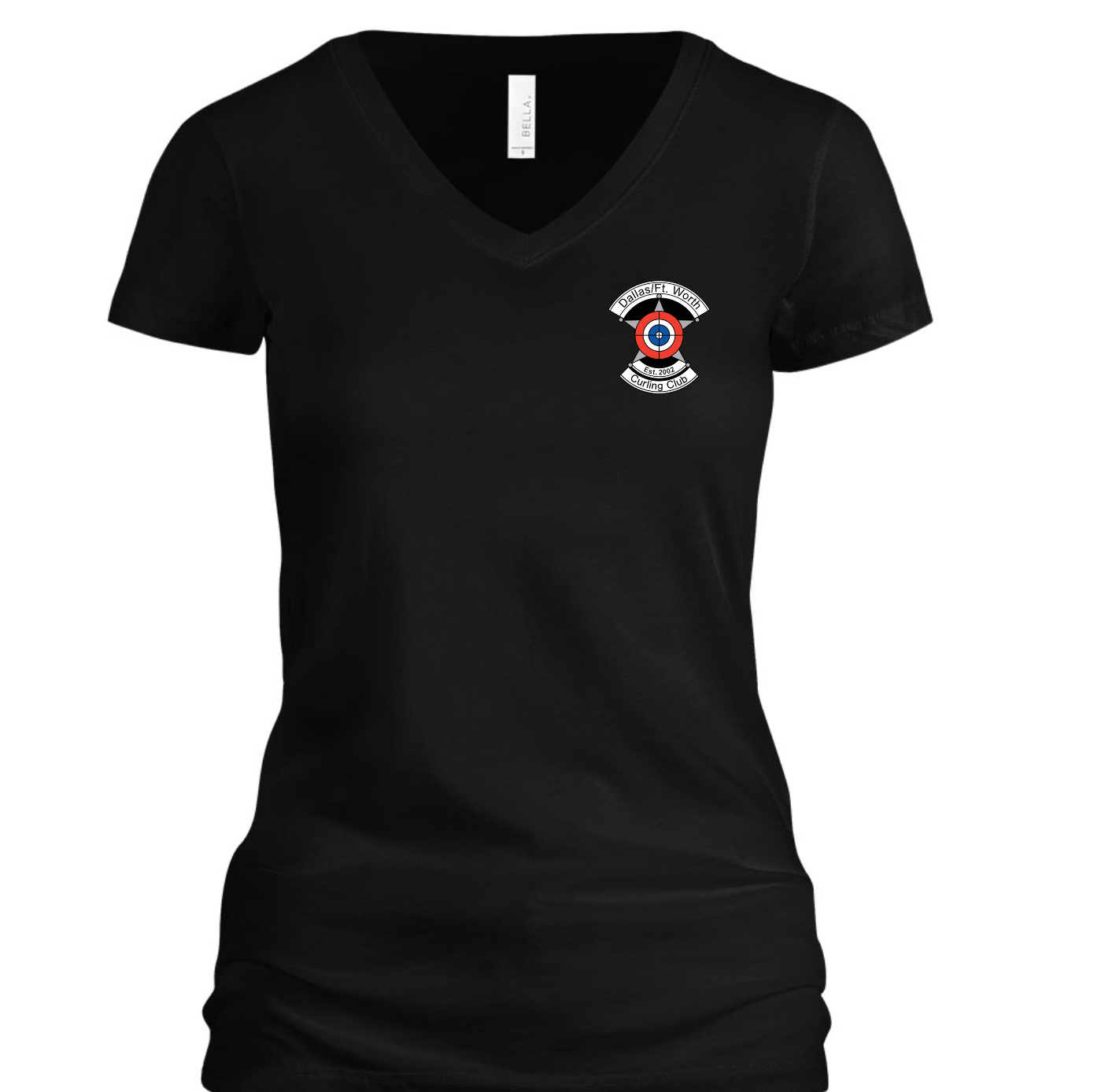 Women's D/FW Curling Club Retro Logo T-Shirt