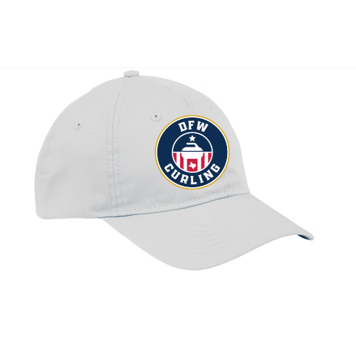 USA Curling Inspired Logo Adjustable Hat