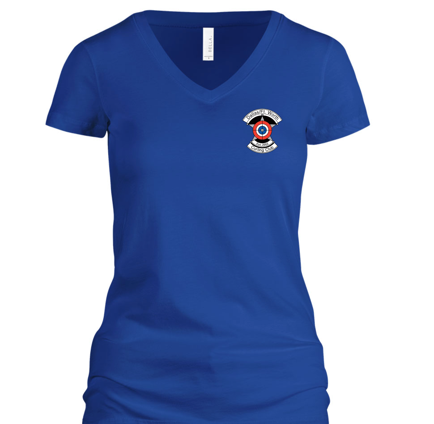 Women's D/FW Curling Club Retro Logo T-Shirt