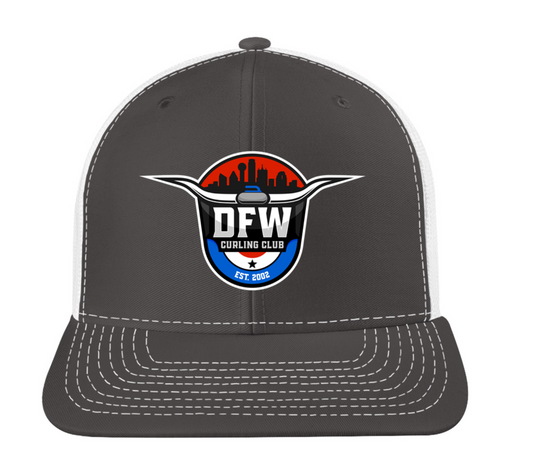 DFW Curling Club Logo Trucker Hat